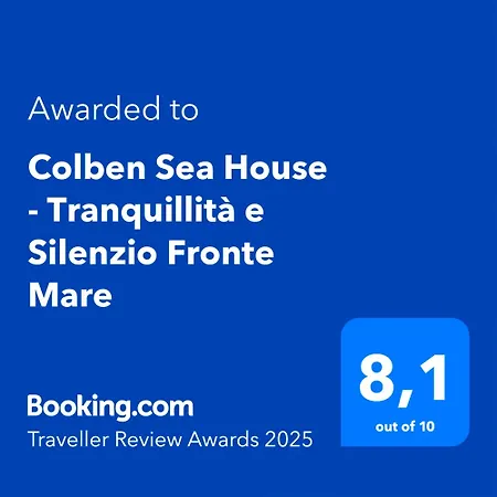 Colben Sea House - Tranquillita E Silenzio Fronte Mare